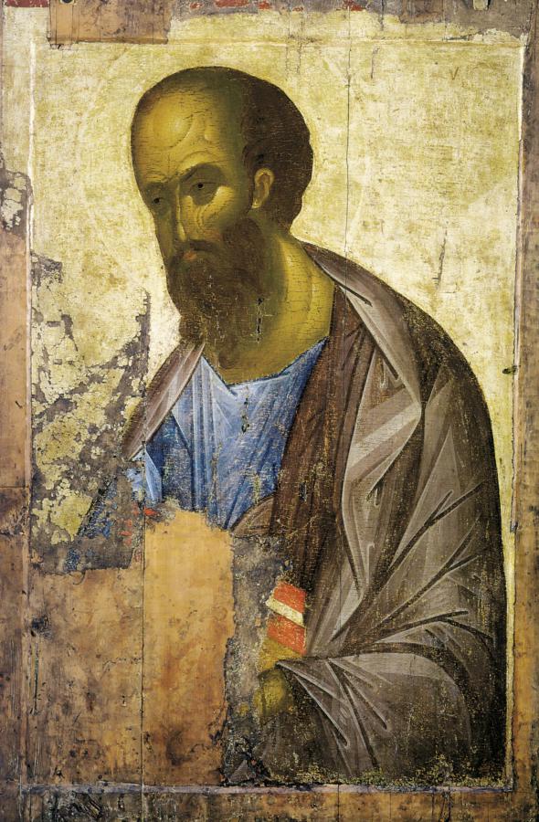 Апостол Павел из Звенигородского  деисусного чина
